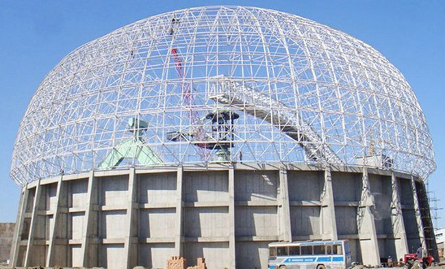 庆阳圆形煤场网架