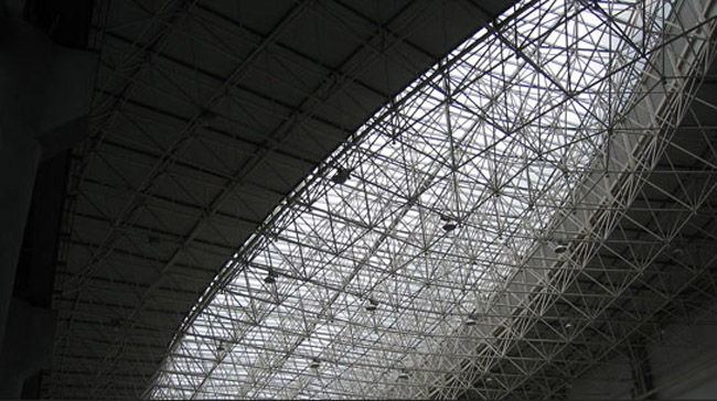 庆阳发电厂网架工程