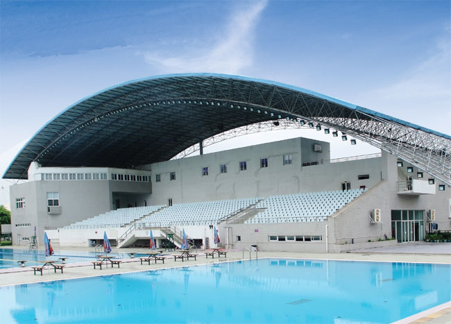 庆阳游泳馆网架